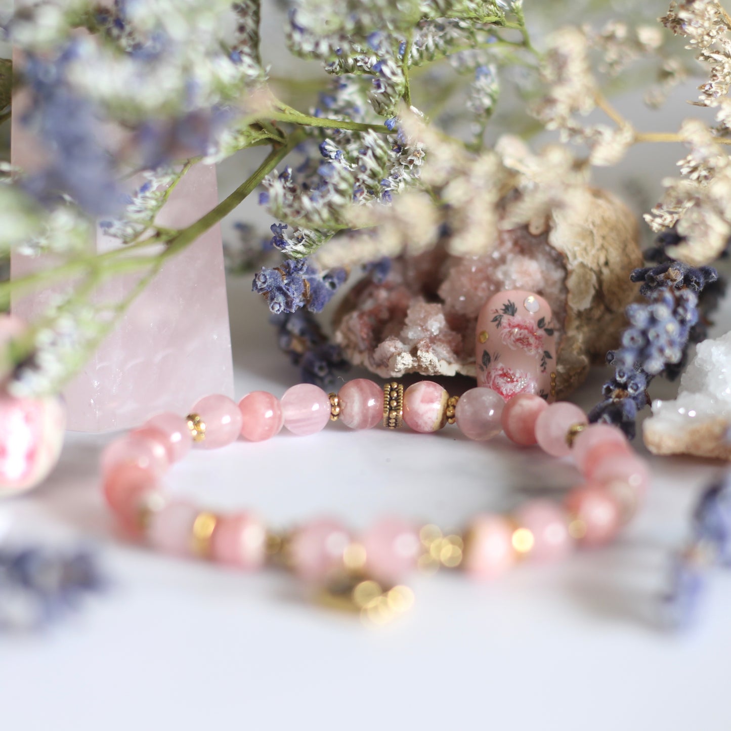 Why My Heart So Fragile: Rose Quartz (6mm)